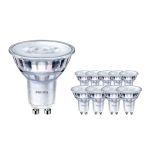 Multipack 10x Philips Corepro LED Foco GU10 PAR16 3.5W 255lm 36D - 827 Luz muy Cálida | Reemplazo 35W