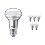 Multipack 6x Philips Corepro LED Foco E27 R63 4.5W 345lm 36D - 827 Luz muy Cálida | Regulable - Reemplazo 60W