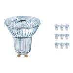 Multipack 10x Ledvance Performance Foco LED Reflector GU10 PAR16 3.4W 230lm 36D - 927 Luz muy Cálida | Mejor reproducción de color - Regulable - Reemplazo 35W