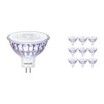 Multipack 10x Philips Corepro LED Foco GU5.3 MR16 7W 621lm 36D - 827 Luz muy Cálida | Reemplazo 50W