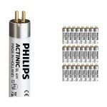 Multipack 25x Philips MASTER Actinic BL T5 Short 6W - Ultravioleta | 21cm