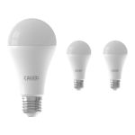 Multipack 3x Calex Smart Tuya Wifi E27 Pera 14W 1400lm - 822-840 Ajustable Blanco | Regulable - Reemplazo 100W