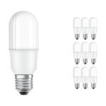 Multipack 10x Ledvance Classic LED E27 Lineal Mate 9W 1050lm - 840 Blanco Frio | Reemplazo 75W