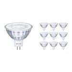 Multipack 10x Philips Corepro LED Foco GU5.3 MR16 4.4W 345lm 36D - 827 Luz muy Cálida | Reemplazo 35W