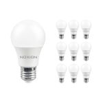 Multipack 10x Noxion Lucent Classic LED E27 Pera Mate 4.9W 480lm - 827 Luz muy Cálida | Reemplazo 40W