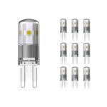 Multipack 10x Noxion Bolt LED Capsule G9 1.9W 200lm - 827 Luz muy Cálida | Reemplazo 20W