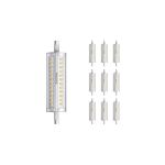 Multipack 10x Philips Corepro LED Lineair R7s 118mm 14W 1600lm - 830 Luz Cálida | Regulable - Reemplazo 100W