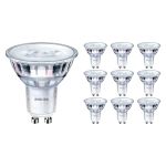 Multipack 10x Philips Corepro LED Foco GU10 PAR16 4.9W 460lm 36D - 830 Luz Cálida | Reemplazo 65W