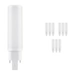 Multipack 10x Ledvance Dulux-D LED 6W - 830 Luz Cálida | 2-Pines - Reemplazo 13W