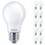 Multipack 10x Philips Corepro LED Bulbo E27 Pera Mate 7W 806lm - 830 Luz Cálida | Reemplazo 60W