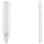 Multipack 10x Ledvance Dulux-D LED 7W - 830 Luz Cálida | 4-Pines - Reemplazo 18W