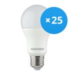 Multipack 25x Noxion Lucent Classic LED E27 Pera Mate 9.5W 1055lm - 840 Blanco Frio | Reemplazo 75W