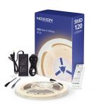 Noxion Tiras LED Naga 5 Metro Set completo - Smart Wifi - 24V - 120LEDs/m - 9.6W/m - 930 Luz Cálida | 8mm - IP20 - Mejor Reproducción De Color - SMD2835