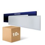Multipack 10x Noxion Panel LED Ecowhite V4.0 28W 3360lm - 830-840-865 CCT | 120x30cm