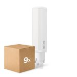 Multipack 9x Philips CorePro PL-C LED 6.9W 770lm - 840 Blanco Frio | 2-Pines - Reemplazo 18W