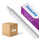 Multipack 4x Philips Pantalla LED Estanca Ledinaire WT060C 46W 5600lm - 865 Luz De Día | 150cm