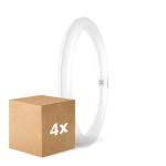 Multipack 4x Osram Tubo LED T9 Circular (EM/Mains) 18.3W 2200lm - 840 Blanco Frio | Reemplazo 32W