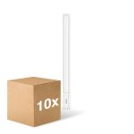 Multipack 10x Philips Corepro PL-L LED 24W 3200lm - 830 Luz Cálida | 4-Pines - Reemplazo 55W
