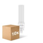 Multipack 10x Noxion Lucent PL-C LED 3.6W - 840 Blanco Frio | 2-Pines - Reemplazo 10W