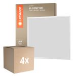 Multipack 4x Ledvance Panel LED Compacto Aluminium Blanco 33W 3630lm - 865 Luz de Día | 60x60cm