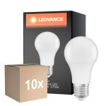 Multipack 10x Ledvance Classic LED E27 Pera Mate 8.5W 806lm - 827 Luz muy Cálida | Reemplazo 60W