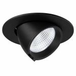 Noxion Foco LED Forza V2 Aluminium Negro 36W 4100lm 36D - 930-940-957 CCT | 160mm - Recorte 145mm - Mejor Reproducción De Color