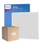 Multipack 4x Philips Panel LED Ledinaire RC065B 28W 3400lm - 865 Luz De Día | 60x60cm - UGR <19