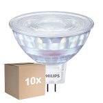 Multipack 10x Philips Master LED Foco GU5.3 MR16 7.5W 621lm 36D - 922-927 Dim To Warm | Mejor Reproducción De Color - Regulable - Reemplazo 50W