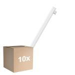 Multipack 10x Osram LEDinestra HD Lighting S14s 4.7W 470lm - 927 Luz Muy Cálida | Mejor Reproducción De Color - Regulable - Reemplazo 40W