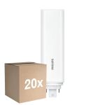 Multipack 20x Philips CorePro PL-T LED Bulbo HF 18.5W - 840 Blanco Frio | 4-Pines - Reemplazo 42W