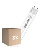 Multipack 8x Osram Tubo LED T8 (EM/Mains) Standard Output 5.4W 650lm - 865 Luz De Día | 44cm - Reemplazo 15W