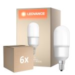 Multipack 6x Osram LED Star Classic E14 Linear Mate 9W 1050lm - 840 Blanco Frio | Reemplazo 75W