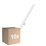 Multipack 10x Osram LEDinestra HD Lighting S14d 4.7W 470lm - 927 Luz Muy Cálida | Mejor Reproducción De Color - Regulable - Reemplazo 40W