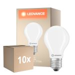 Multipack 10x Ledvance Classic LED E27 Pera Mate 5.9W 806lm - 827 Luz Muy Cálida | Reemplazo 60W