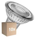 Multipack 10x Ledvance Foco LED GU10 PAR16 6.1W 575lm 36D - 930 Luz Cálida | Mejor Reproducción De Color - Regulable - Reemplazo 80W