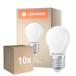 Multipack 10x Ledvance Classic LED E27 Pera Mate 1.8W 250lm - 827 Luz Muy Cálida | Regulable - Reemplazo 25W