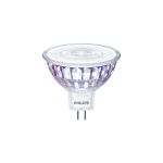 Philips Master Value LED Foco GU5.3 MR16 5.8W 460lm 60D - 930 Luz Cálida | Mejor reproducción de color - Regulable - Reemplazo 35W