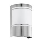 Eglo Luz De Pared Cerno 2 Acero Inoxidable | IP44 - Apta para 1x E27 - Sensor De Luz