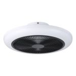 Eglo Ventilador De Techo Sayulita 1 ABS Blanco, Negro 25.3W 820lm - 827-865 Ajustable Blanco + RGB | Regulable