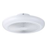 Eglo Ventilador De Techo Sayulita 1 ABS Blanco 20.8W 820lm - 827-865 Ajustable Blanco | Regulable