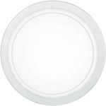 Eglo Luz de techo Planet 1 Acero Blanco | Apta para E27