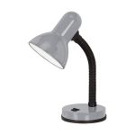 Eglo Lámpara De Mesa Basic 1 Acero Plata | IP20 - Apta para 1x E27 
