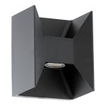 Eglo Luz De Pared Morino Al Aire Libre Aluminium Antracita/Grafito  Up & Down  5W 460lm - 830 Luz Cálida