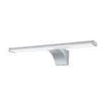 Eglo Luz De Pared Pandella 2 Cromo Plata Iluminación de baño 7.4W 900lm - 840 Blanco Frio | IP44 - Sensor De Movimiento
