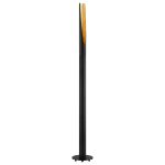 Eglo Lámpara de pie Barbotto Acero Negro, Oro 4.5W 345lm - 830 Luz Cálida | Apta para GU10