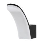 Eglo Luz De Pared Fiumicino Al Aire Libre Aluminium Negro 11.5W 1200lm - 830 Luz Cálida