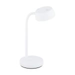 Eglo Lámpara De Mesa Cabales Blanco 4.6W 490lm - 830 Luz Cálida | IP20