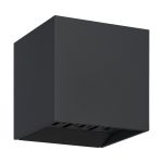 Eglo Luz De Pared Calpi 2 Aluminium Antracita Up & Down 3.3W 340lm - 830 Luz Cálida | IP54