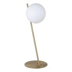 Eglo Lámpara De Mesa Rondo 4 Acero Latón | Apta para 1x E27