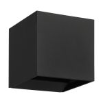 Eglo Luz De Pared Calpi 3 Aluminium Negro Up & Down 2.8W 420lm - 830 Luz Cálida | IP54